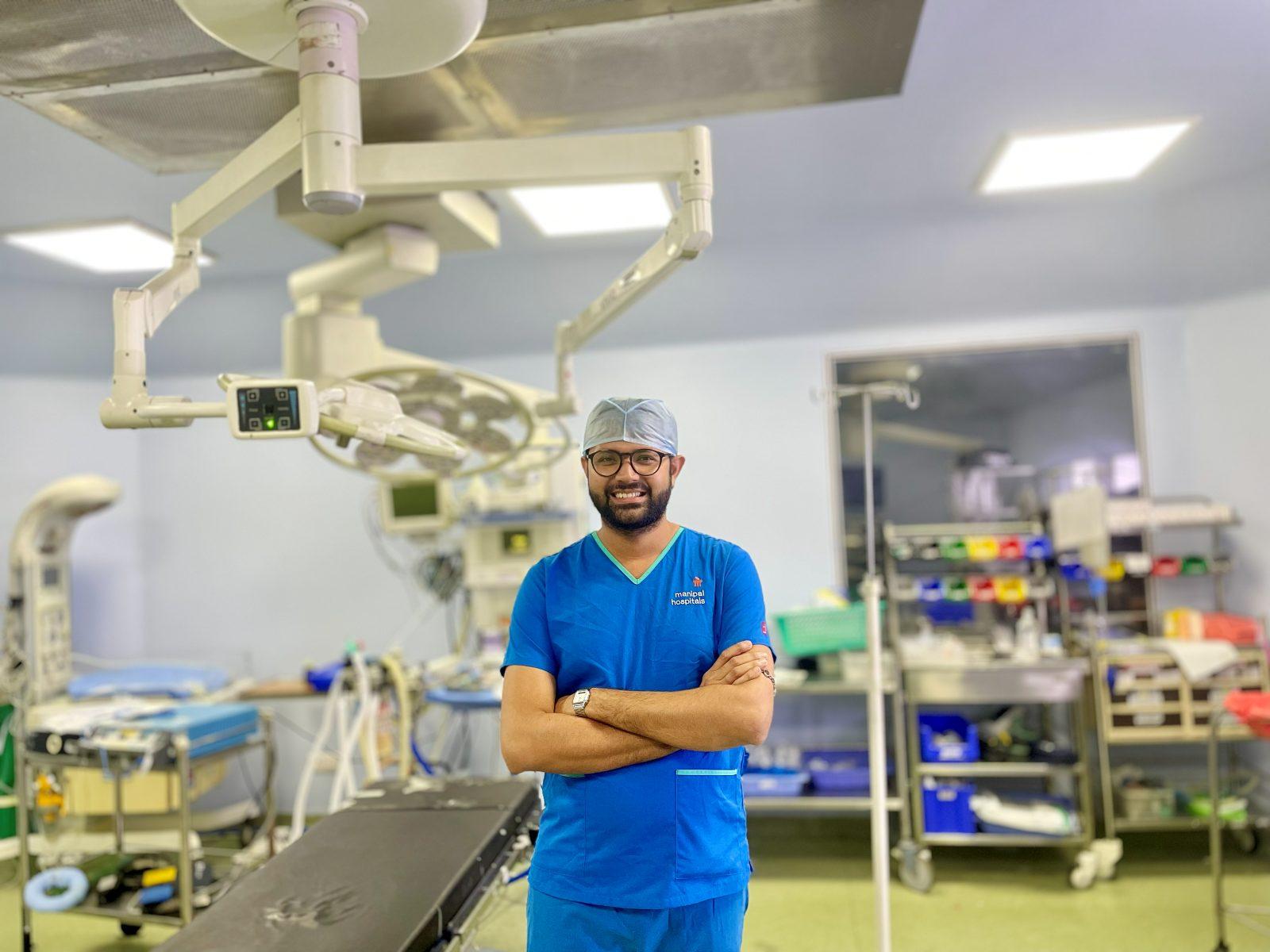 A Krancer specialist in the operating theatre