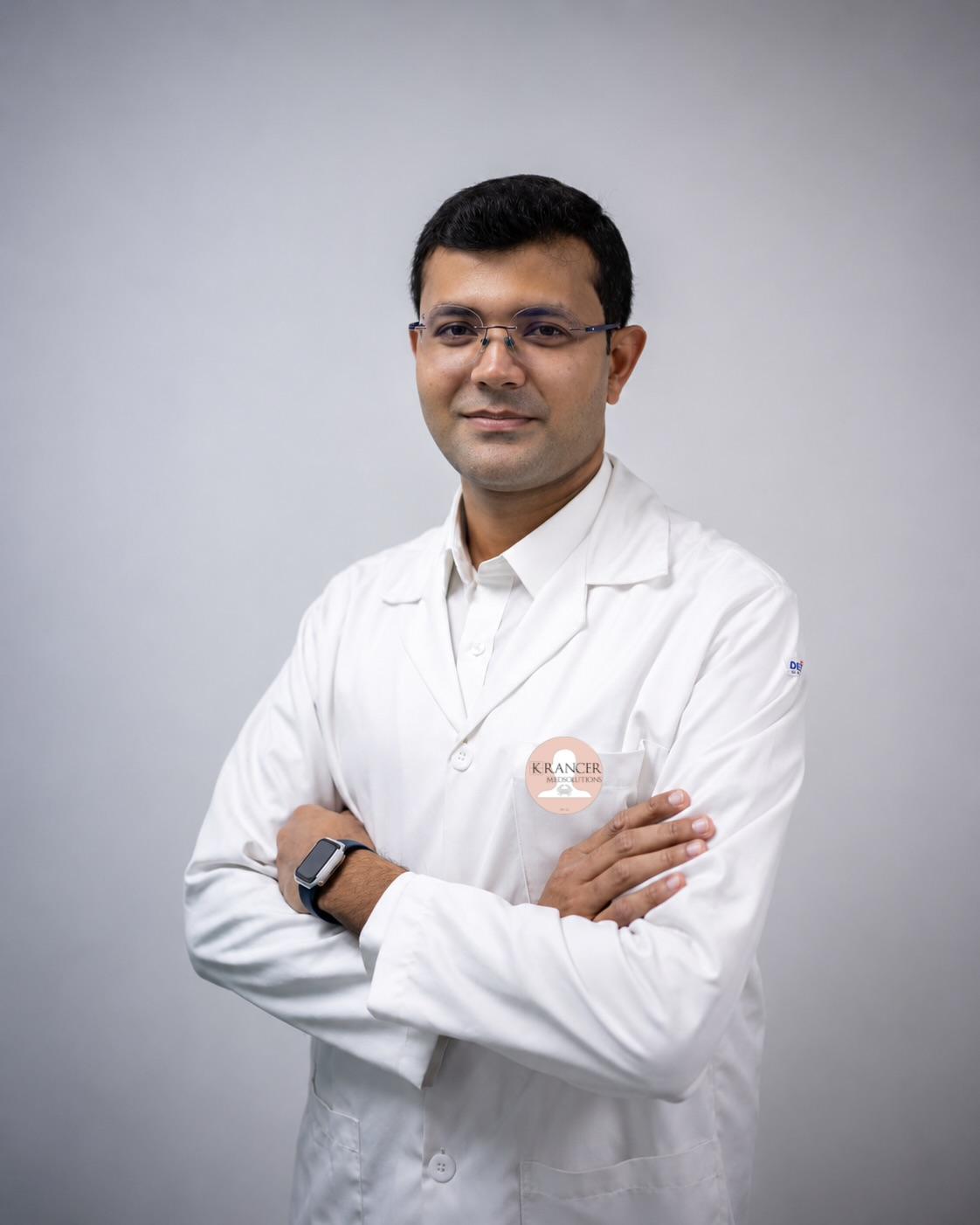 Portrait of Dr. Abhra Mondal, Maxillofacial Surgeon, co-founder of Krancer Medsolutions